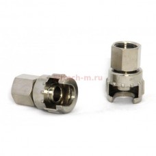 Переходник Elitech 0704.003002 "байонет" (мама) - 1/4" (мама) Переходник Elitech 0704.003002 "байонет" (мама) - 1/4" (мама)