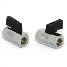 Вентиль шаровой Elitech 0704.005703 1/4" (мама) Вентиль шаровой Elitech 0704.005703 1/4" (мама)