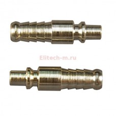 Переходник Elitech 0704.007003 "рапид" (папа) - ёлочка 6 мм. Переходник Elitech 0704.007003 "рапид" (папа) - ёлочка 6 мм.