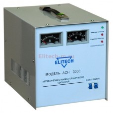 Стабилизатор напряжения ELITECH АСН 3000 Стабилизатор напряжения ELITECH АСН 3000
